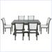 Alcott Hill® Lawrenceville Rectangular 59" L x 35" W Dining Set Wood in Gray | 30 H x 35 W x 59 D in | Wayfair 17BB1246E1C048F8BE796BD539F9FEF3