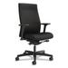 HON Ignition 2.0 Upholstered Mid-Back Task Chair w/ Lumbar, Supports Up to 300 lb Upholstered in Black | 45 H x 28 W x 28.5 D in | Wayfair