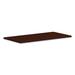 HON Mod Worksurface, Rectangular, 48w x 24d, Sepia Walnut | 1 H x 48 W x 24 D in | Wayfair HONPLRW4824LT1