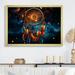 Bungalow Rose Teal & Yellow Nights Embrace Dreamcatcher I On Canvas Print Metal in Blue/Yellow | 16 H x 32 W x 1 D in | Wayfair