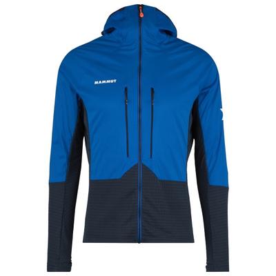 Mammut - Eiger Nordwand Midlayer Hybrid Hooded Jacket - Softshelljacke Gr S blau