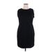 Old Navy Casual Dress - Mini High Neck Sleeveless: Black Print Dresses - Women's Size X-Large