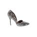 Steve Madden Heels: Pumps Stilleto Bohemian Gray Snake Print Shoes - Women's Size 9 - Pointed Toe