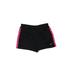 Nike Athletic Shorts: Black Color Block Activewear - Women's Size Large