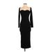 Shein Cocktail Dress - Bodycon: Black Dresses - Women's Size X-Small Petite