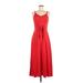 Vince Camuto Casual Dress - Maxi: Red Dresses - Women's Size Medium
