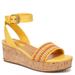 Franco Sarto Presley3 - Womens 9.5 Yellow Sandal Medium