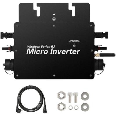 800W Solar Grid Tie Micro Inverter Wasserdichter Solarwechselrichter mit WiFi app Monitor AC220V