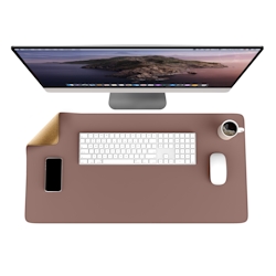 CSL Mauspad, XXL 800 x 400 x 3 mm Schreibtischunterlage, XXL Mousepad / Rutschfest, Khaki Image