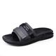 Men's Slippers Flip-Flops Slippers Fashion Sandals Outdoor Slippers Beach Slippers Casual Beach Daily Canvas Breathable Loafer Black Army Green Gray Summer Spring