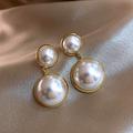 1 Pair Earrings For Women's Pearl Birthday Party Evening Engagement Imitation Pearl Alloy