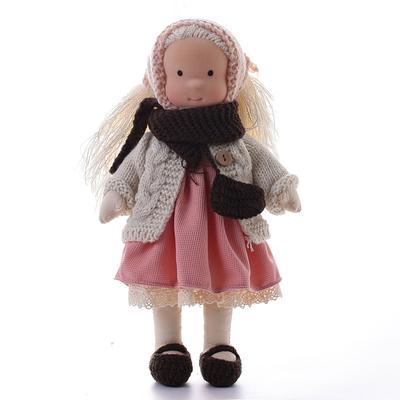 Cotton Waldorf Doll Doll Artist Handmade Festival Thumb Gift Box