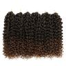 Crochet Passion Twist Hair Pretwisted 10 Inch Short Pre-looped Passion Twist Crochet Braiding Hair 8 Packs