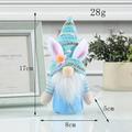 Easter Light-up Faceless Doll Window Hanging Ornaments: Creative Miniature Figurines, Perfect Easter Decorations