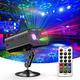 Party Lights Dj Disco Lights Strobe Stage Light Sound Activated Laser Llights Projector with Remote Control for Parties Bar Birthday Wedding Holiday Event Live Show Xmas Decorations Lights