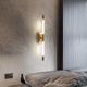 LED Wall Lamp Strip Design 22 Modern LED Background Wall Lamp Living Room Bedroom Bedside 10W Aluminum Indoor Wall Light Ligting Sconce Warm White 1PCS 110-240V