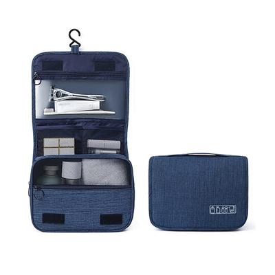 Portable Hanging Toiletry Bag - Waterproof Travel Organizer for Cosmetics and Toiletries with Multiple Compartments