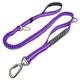 Dog Car Seat Belt Bungee Dog Leash for DogHeavy Duty Dog Leash for Car Durable Nylon Reflective Bungee Tether with Swivel Carabiner For Dog and Cat