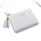 Women's Wallet Credit Card Holder Wallet PU Leather Shopping Daily Zipper Large Capacity Waterproof Lightweight Color Block Patchwork R433-2 rose red R433-2 blue R433-2 gray