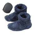 Women's And Men's Slipper Boots Faux Fur Comfort Warm Fuzzy Bootie Slippers Soft Plush Lining Cozy Slipper Sock for Winter