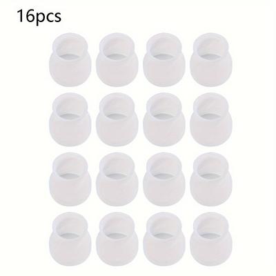 16PCS Simple Non-Slip Noise Reduction Chair and Table Leg Pads: Silicone Pads for Chair, Stool, and Sofa Legs, Protect Floors and Reduce Noise