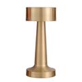 Restaurant Bar Table Lamp Metal Classical LED Table Lamp Eye Protection Hotel Restaurant Bedside USB Charging Touch Bar Control and Stepless Dimming