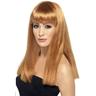 Abba Wigs for Women Women's Long and Straight Blonde Wig with Bangs One Size Glamourama Wig Carnival Wig