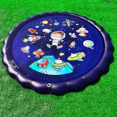 Inflatable Sprinkler Pool Children's Water Playing Toys Shark Swimming Pool Game Sprinkler Pool Dog Sprinkler Pad