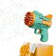 Gatling Bubbles Machine Rocket Bubble Gun 29 Hole Automatic Soap Bubbles Machine Outdoor Toy For Children Birthday Gifts Wedding Party Summer Boys Gift