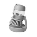 Decontamination and descaling cleaning brush kitchen pushtype degreasing pot brush automatic liquidadding dishwashing brush