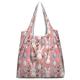 Women's Tote Shoulder Bag Hobo Bag Polyester Shopping Daily Easter Print Large Capacity Foldable Lightweight Rabbit Light Pink Pink Dark Pink