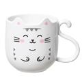 Cute Cartoon Cat Mug - Perfect for Home and Travel - Thickened Wash Cup for Toothbrush and Mouthwash