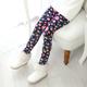 Kids Girls' Leggings Graphic Adorable School 7-13 Years Spring Leopard Print sunflower Colorful dots