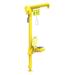 BRADLEY S19-304D2TL Floor-Mounted Heat Traced Shower with Plastic Bowl in Yellow