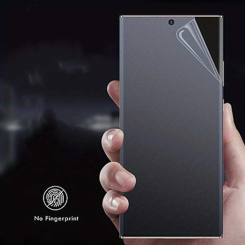 3 pezzi Proteggi schermo Per Samsung Galaxy S25 Ultra S25 Ultra Plus S24 Ultra Plus S23 S22 S21 S20 Plus Ultra S10 Idrogel TPU Satinato Anti-bolle Anti-impronte Ultra Sottile Antigraffio