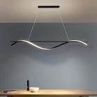lampade a sospensione 100/120 cm lampada a sospensione a led tavolo da pranzo a 3 colori lampada a sospensione lampada a sospensione regolabile in altezza con telecomando lampadario in metallo isola