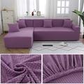 copridivano elasticizzato copridivano jacquard elastico divano componibile poltrona divanetto 4 o 4 o 3 posti bordeaux rosso a forma di L bianco grigio nero tinta unita morbido resistente lavabile (1