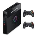 x6 magic box super game box plus 10000 giochi gratuiti 4k tv console per videogiochi 64gb 128gb per psp/ps1/mame con 2 gamepad wireless, regalo per festa di compleanno di natale