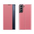 Custodia per telefono per Samsung Galaxy S24 S23 S22 S21 Ultra Plus A72 S25 Ultra Custodia a corpo intero Auto Sleep Wake Up Flip magnetico con supporto di colore solido TPU PU