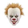 luminescente maschera di stephen king it pennywise horror clown maschera da clown maschera da clown festival costume cosplay oggetti di scena (7,8 9,8 9,8 ) per halloween