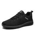 Per uomo Per donna Scarpe da ginnastica Scarpe da corsa Scarpe sportive Antiscivolo Flyknit Ammortizzamento Traspirante Leggero Morbido Corsa Jogging Gomma A maglia Estate Primavera Nero Nero / Rosso