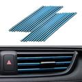 auto condizionatore d'aria trim strip for vent presa di 20 pezzi accessori auto bling interni per le donne degli uomini camion decor air vent outlet decorazione striscia universale impermeabile