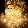 luci stringa led 5m 50 luci stringa led mini filo di rame alimentato a batteria luci fiabesche stellate luci a batteria per la decorazione