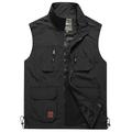 Per uomo Gilet da pesca Gilet tattico militare Gilet / gilet da escursionismo Senza maniche Gilet / Gilet Giacca Superiore Esterno Traspirante Asciugatura rapida Leggero Multi Pocket Estate Elastene