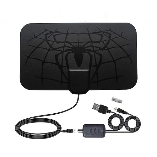 8k 4k antenna tv digitale per ricevitore tv globale dvb t2 amplificatore di segnale booster per smart tv rv antenna per auto esterna canale libero