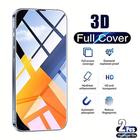 2 pz Protezione schermo Per Apple iPhone16 iPhone 15 Pro Max Plus iPhone 14 13 12 11 Pro Max Mini X XR XS Max 8 7 Plus Vetro temperato Durezza 9H Anti Bolle Anti-impronte Ultra sottile Anti-graffi