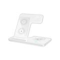 Supporto per caricabatterie wireless 15w per iPhone 14 13 12 11 apple watch airpods pro iwatch 8 7 Dock station di ricarica rapida 3 in 1 pieghevole