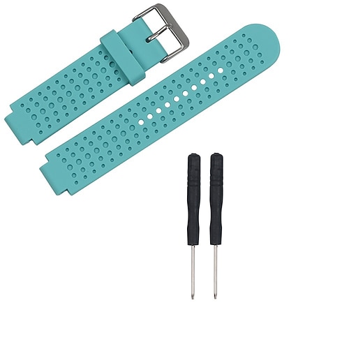 Cinturino per orologio per Garmin Garmin Forerunner 25 Silicone Sostituzione Cinghia Traspirante Cinturino Sportivo Polsino