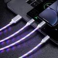 Cavo di ricarica multiplo 3,3 piedi Da USB A a USB C Da USB C a USB C USB C a Lightning 5 A Cavo di ricarica Ricarica veloce 3 in 1 Per Macbook iPad Samsung Appendini per cellulare