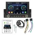 1 din autoradio android carplay android-auto bluetooth vivavoce wifi gps usb mirror link 6.2 lettore multimediale unità di testa b170c